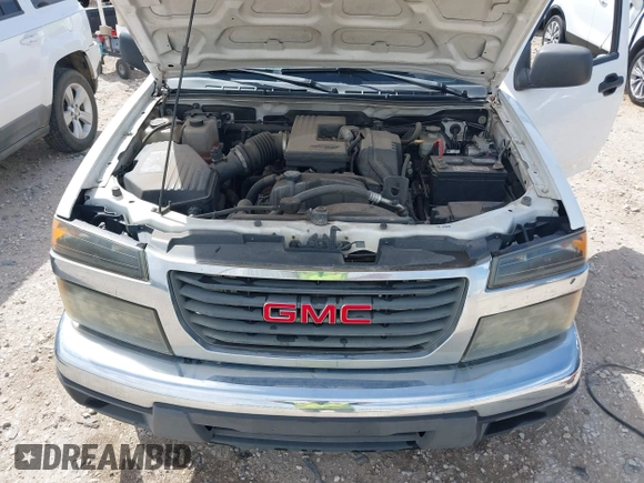 2007 GMC Canyon SLE1 with VIN 1GTCS19E878170565, listed as a IAAI auction lot 41768822 with 195,367 mi miles. Bid and sale history available at carsss.com. Image 10.