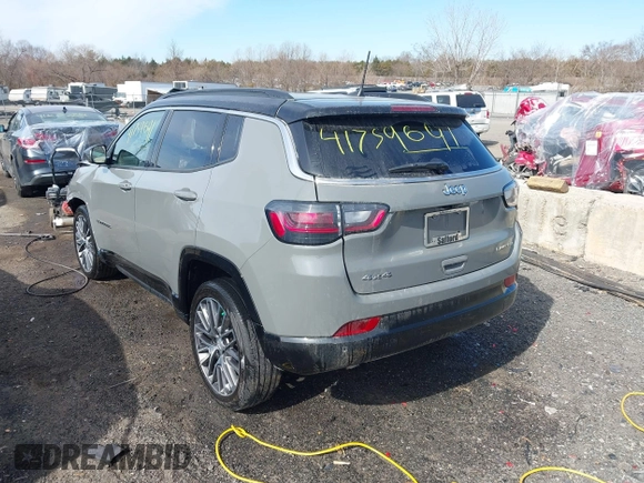 2024 Jeep Compass Limited with VIN 3C4NJDCN3RT590180, listed as a IAAI auction lot 41759691 with 18,490 mi miles and . Bid and sale history available at carsss.com. Image 3.
