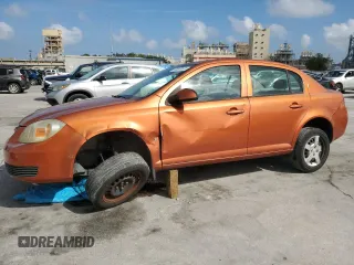 2007 Chevrolet Cobalt LT z VIN 1G1AL55FX77243704, wystawiony jako Copart lot #54600535 z przebiegiem 75 888 mil mil oraz Szkoda całkowita • Salvage title. Historia ofert i sprzedaży dostępna na DreamBid. Obrazek 1.