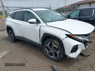 2023 Hyundai Tucson SEL with VIN 5NMJFCAE4PH255890, listed as a IAAI auction lot 42377625 with 42,704 mi miles and . Bid and sale history available at DreamBid. Image 1.