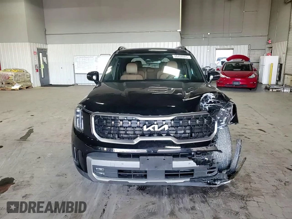 2023 Kia Telluride SX Prestige X-Pro with VIN 5XYP5DGC6PG406098, listed as a Copart auction lot 48406085 with 47,863 mi miles and Salvage title. Bid and sale history available at DreamBid. Image 11.