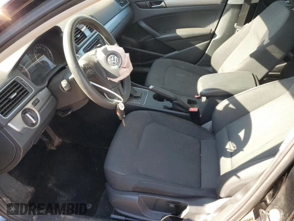 2014 Volkswagen Passat S with VIN 1VWAP7A33EC024216, listed as a Copart auction lot 61839005 with 101,196 mi miles and Salvage title. Bid and sale history available at DreamBid. Image 7.