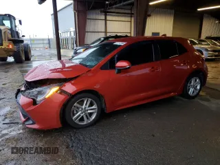 2019 Toyota Corolla Hatchback SE with VIN JTNK4RBE0K3021471, listed as a Copart auction lot 81147644 with 155,529 mi miles and Salvage Title. Bid and sale history available at carsss.com. Image 1.