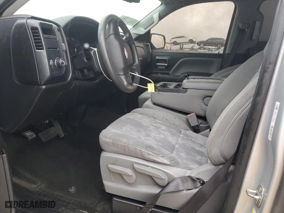 2018 Chevrolet Silverado 1500 Custom with VIN 1GCRCPEC6JZ354984, listed as a Copart auction lot 86601784 with 0 mi miles and Salvage Title. Bid and sale history available at carsss.com. Image 7.