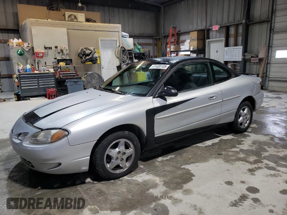 2001 Ford Escort ZX2 with VIN 3FAFP11341R157008, listed as a Copart auction lot 41408105 with 172,744 mi miles and Salvage Title. Bid and sale history available at carsss.com. Image 1.
