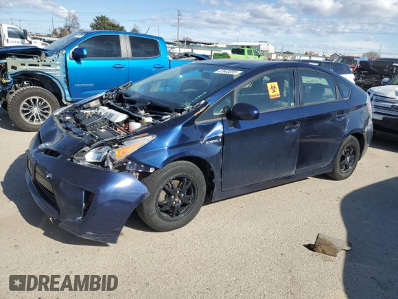 2015 Toyota Prius Four with VIN JTDKN3DU9F1985376, listed as a Copart auction lot 47643895 with 111,806 mi miles and Salvage Title. Bid and sale history available at carsss.com. Image 1.