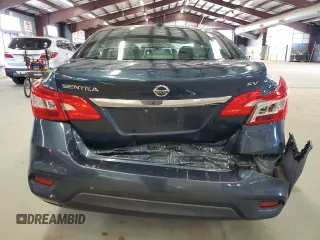 2017 Nissan Sentra S with VIN 3N1AB7AP5HY323175, listed as a Copart auction lot 53069915 with 92,239 mi miles and Salvage Title. Bid and sale history available at DreamBid. Image 6.