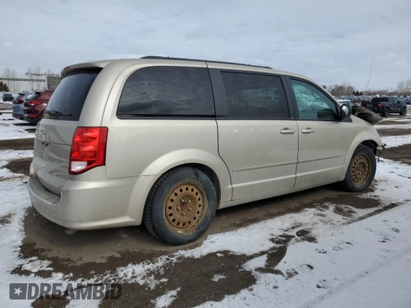 2014 Dodge Grand Caravan SE 30th Anniversary with VIN 2C4RDGBG8ER110502, listed as a Copart auction lot 45541875 with Not Provided miles and Salvage Title. Bid and sale history available at DreamBid. Image 3.
