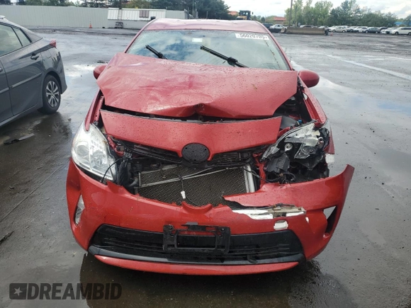 2015 Toyota Prius Four with VIN JTDKN3DU6F0420217, listed as a Copart auction lot 56020705 with 137,764 mi miles and Salvage Title. Bid and sale history available at DreamBid. Image 5.