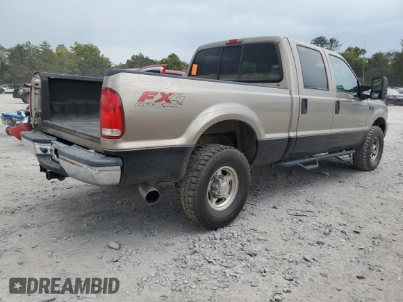 2004 Ford Super Duty F-250 XL with VIN 1FTNW21P04EB78513, listed as a Copart auction lot 68666414 with 187,473 mi miles and Salvage Title. Bid and sale history available at carsss.com. Image 3.