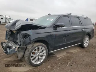 2018 Ford Expedition Max Limited z VIN 1FMJK1KT1JEA03131, wystawiony jako Copart lot #44982475 z przebiegiem 128 064 mil mil oraz Szkody całkowita. Historia ofert i sprzedaży dostępna na DreamBid. Obrazek 1.