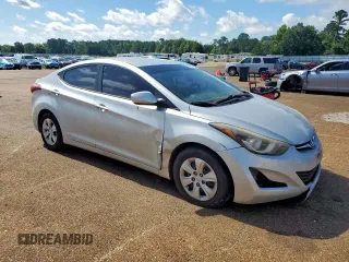 2016 Hyundai Elantra SE with VIN 5NPDH4AE1GH715779, listed as a Copart auction lot 62361725 with 128,507 mi miles and Clean title. Bid and sale history available at DreamBid. Image 4.