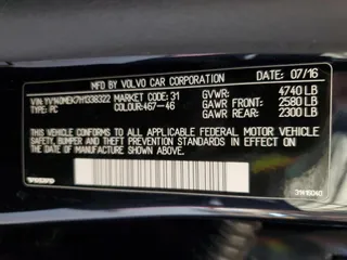 2017 Volvo V60 Premier with VIN YV140MEK7H1338322, listed as a Copart auction lot 87402344 with 58,365 mi miles and Salvage Title. Bid and sale history available at carsss.com. Image 14.