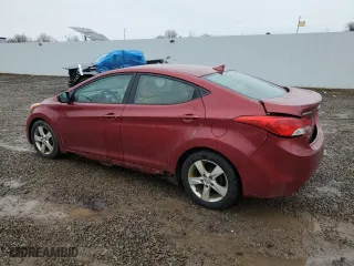 2011 Hyundai Elantra Ltd with VIN KMHDH4AE1BU146653, listed as a Copart auction lot 52102595 with 145,947 mi miles and Salvage Title. Bid and sale history available at carsss.com. Image 2.