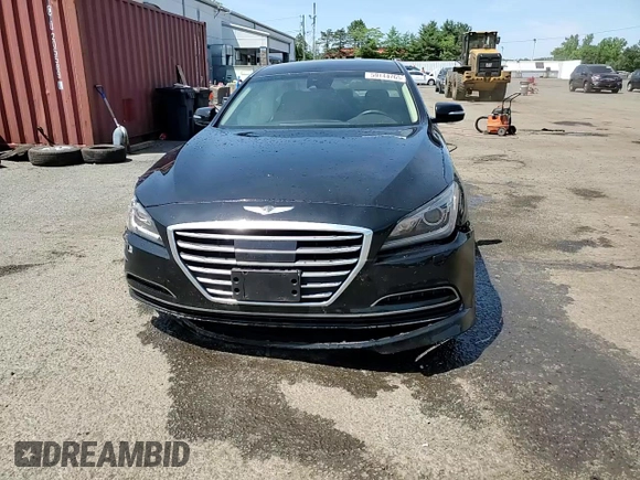 2017 Genesis G80 3.8L with VIN KMHGN4JE9HU175302, listed as a Copart auction lot 59144765 with 133,609 mi miles and Salvage title. Bid and sale history available at DreamBid. Image 14.