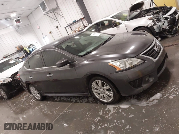 2014 Nissan Sentra SR with VIN 3N1AB7AP3EY308220, listed as a IAAI auction lot 41834263 with 192,118 mi miles and . Bid and sale history available at DreamBid. Image 13.