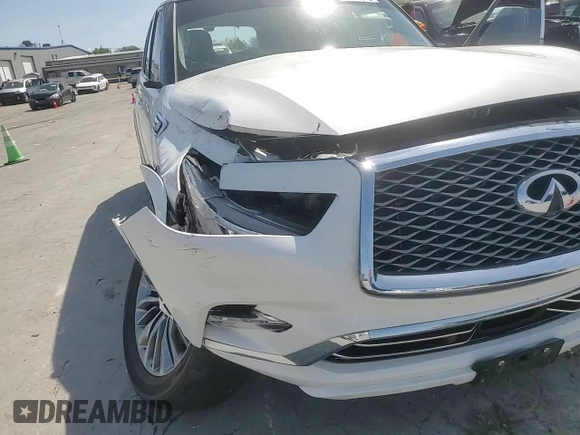 2020 Infiniti QX80 Luxe z VIN JN8AZ2NE2L9252153, wystawiony jako Copart lot #52533615 z przebiegiem 74 577 mil mil oraz Szkoda całkowita • Salvage title. Historia ofert i sprzedaży dostępna na DreamBid. Obrazek 12.