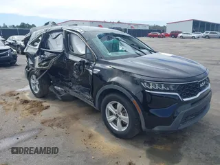 2022 Kia Sorento LX with VIN 5XYRG4LC9NG102169, listed as a IAAI auction lot 41709526 with 50,507 mi miles. Bid and sale history available at carsss.com. Image 1.