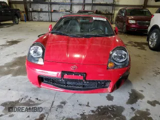 2002 Toyota MR2 z VIN JTDFR320320041854, wystawiony jako Copart lot #82822754 z przebiegiem 129 450 mil mil oraz Szkoda całkowita • Salvage title. Historia ofert i sprzedaży dostępna na DreamBid. Obrazek 5.