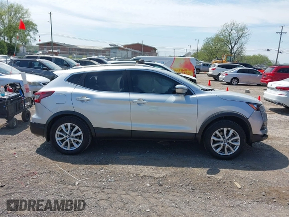 2020 Nissan Rogue Sport SV with VIN JN1BJ1CV5LW548146, listed as a IAAI auction lot 42061550 with 54,380 mi miles. Bid and sale history available at carsss.com. Image 13.