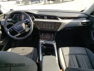 2021 Audi e-tron Premium Plus with VIN WA1LAAGE4MB027773, listed as a Copart auction lot 50399543 with 22,734 mi miles. Bid and sale history available at carsss.com. Image 8.