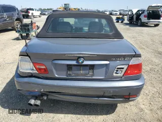 2004 BMW 3 Series 330Ci with VIN WBABW534X4PJ94968, listed as a Copart auction lot 57271985 with 210,414 mi miles and Salvage title. Bid and sale history available at DreamBid. Image 6.