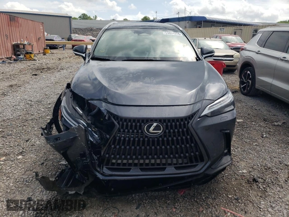 2022 Lexus NX 350h Luxury with VIN JTJHKCEZ9N2000478, listed as a Copart auction lot 53864374 with 27,986 mi miles and Salvage Title. Bid and sale history available at DreamBid. Image 5.