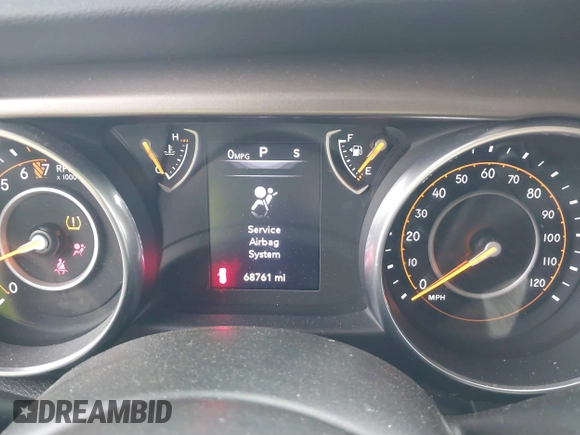 2018 Jeep Wrangler Sport S with VIN 1C4GJXAG0JW224562, listed as a IAAI auction lot 41327316 with 68,761 mi miles and . Bid and sale history available at DreamBid. Image 7.