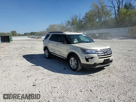 2018 Ford Explorer XLT with VIN 1FM5K8D86JGA12639, listed as a Copart auction lot 73129064 with 124,964 mi miles and Salvage Title. Bid and sale history available at DreamBid. Image 13.