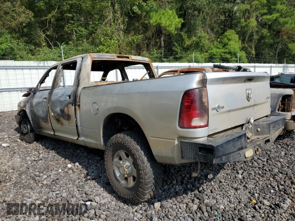 2010 Dodge Ram 2500 SLT with VIN 3D7UT2CL3AG109629, listed as a Copart auction lot 70055674 with 0 mi miles and Non Repairable. Bid and sale history available at carsss.com. Image 2.