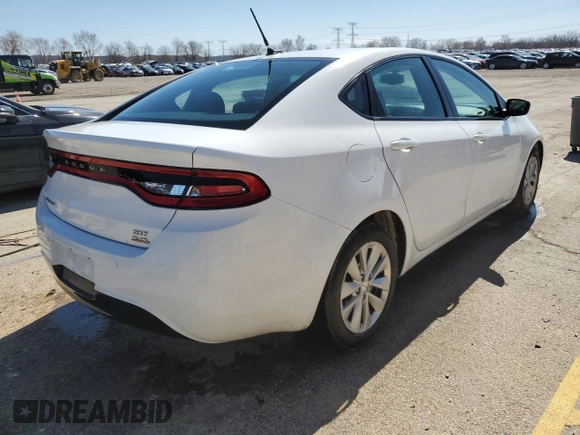 2014 Dodge Dart SXT with VIN 1C3CDFBB4ED724359, listed as a Copart auction lot 49392615 with 87,763 mi miles and Salvage Title. Bid and sale history available at carsss.com. Image 3.