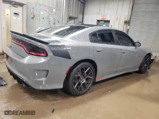 2018 Dodge Charger Daytona with VIN 2C3CDXCT4JH290390, listed as a Copart auction lot 43511525 with 69,390 mi miles and Salvage Title. Bid and sale history available at carsss.com. Image 3.