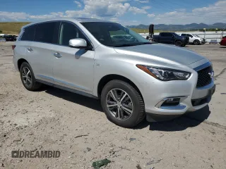 2019 Infiniti QX60 Pure with VIN 5N1DL0MM1KC511882, listed as a Copart auction lot 62567665 with 38,520 mi miles and Salvage title. Bid and sale history available at DreamBid. Image 4.