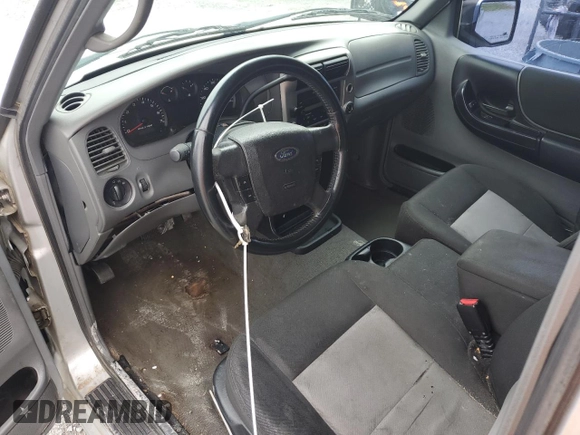 2010 Ford Ranger XL with VIN 1FTKR1ED2APA32215, listed as a Copart auction lot 58259345 with 226,017 mi miles and Salvage title. Bid and sale history available at DreamBid. Image 8.