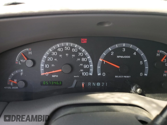 2003 Ford F-150 XL with VIN 1FTRX18L63NA76059, listed as a Copart auction lot 60846555 with 57,346 mi miles and Salvage title. Bid and sale history available at DreamBid. Image 9.