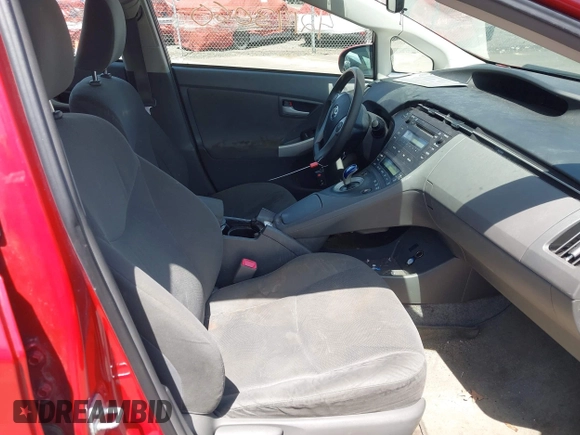 2011 Toyota Prius I with VIN JTDKN3DU6B5337481, listed as a IAAI auction lot 42143060 with 207,394 mi miles. Bid and sale history available at carsss.com. Image 5.