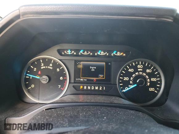 2016 Ford F-150 XL with VIN 1FTEW1CP2GKD09566, listed as a Copart auction lot 49182475 with 117,130 mi miles and Salvage Title. Bid and sale history available at DreamBid. Image 9.