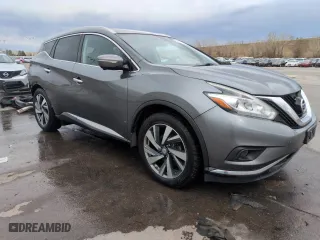 2015 Nissan Murano SL with VIN 5N1AZ2MH9FN206799, listed as a Copart auction lot 50927125 with 98,098 mi miles and Salvage Title. Bid and sale history available at carsss.com. Image 4.