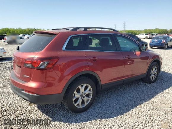 2013 Mazda CX-9 Touring with VIN JM3TB2CA9D0418478, listed as a Copart auction lot 53388225 with 192,487 mi miles and Clean Title. Bid and sale history available at carsss.com. Image 3.