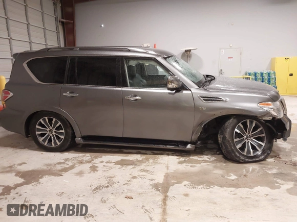 2020 Nissan Armada SL with VIN JN8AY2NC4L9619782, listed as a IAAI auction lot 41554399 with 137,306 mi miles. Bid and sale history available at carsss.com. Image 13.