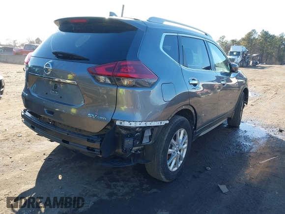 2019 Nissan Rogue SL with VIN 5N1AT2MV6KC768785, listed as a IAAI auction lot 41585524 with 58,042 mi miles. Bid and sale history available at carsss.com. Image 4.