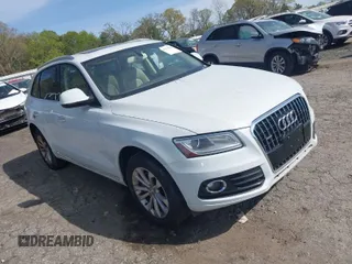2015 Audi Q5 Premium Plus with VIN WA1LFAFPXFA029430, listed as a IAAI auction lot 41934036 with 115,538 mi miles. Bid and sale history available at carsss.com. Image 1.