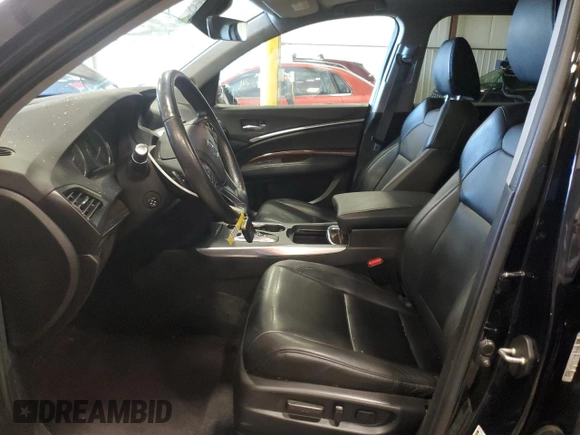 2018 Acura MDX with VIN 5J8YD4H34JL010626, listed as a Copart auction lot 61831845 with 98,865 mi miles and Salvage title. Bid and sale history available at DreamBid. Image 7.