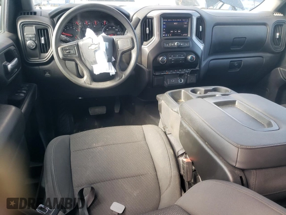2020 Chevrolet Silverado 1500 Custom with VIN 3GCPWBEK0LG256626, listed as a Copart auction lot 46325475 with 38,514 mi miles and Salvage Title. Bid and sale history available at carsss.com. Image 8.