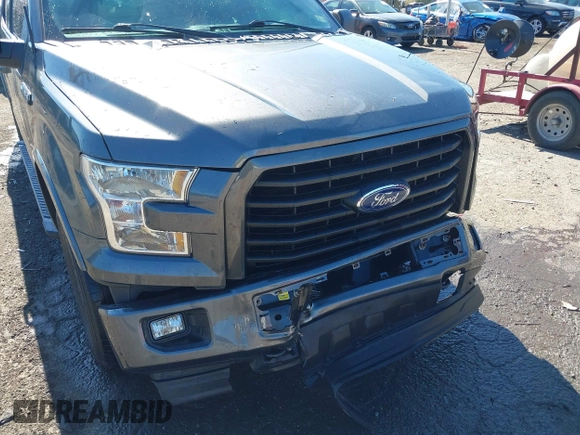 2017 Ford F-150 XL with VIN 1FTFX1EF9HKE56619, listed as a IAAI auction lot 41802575 with 128,051 mi miles. Bid and sale history available at carsss.com. Image 6.