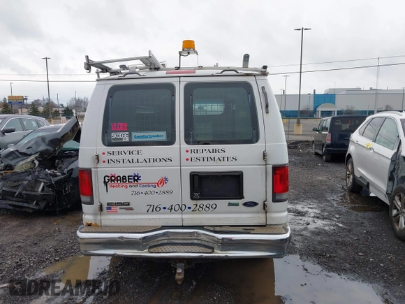 2011 Ford Econoline Cargo Commercial with VIN 1FTNE1EW1BDA17492, listed as a IAAI auction lot 41036647 with 242,810 mi miles and . Bid and sale history available at DreamBid. Image 16.