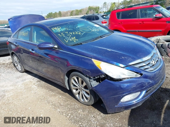 2012 Hyundai Sonata SE with VIN 5NPEC4AB0CH394515, listed as a IAAI auction lot 42141968 with Not Provided miles and . Bid and sale history available at carsss.com. Image 1.
