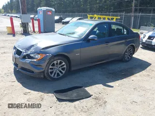 2007 BMW 3 Series 328i with VIN WBAVA33587PV65347, listed as a IAAI auction lot 42047770 with 1 mi miles. Bid and sale history available at carsss.com. Image 18.