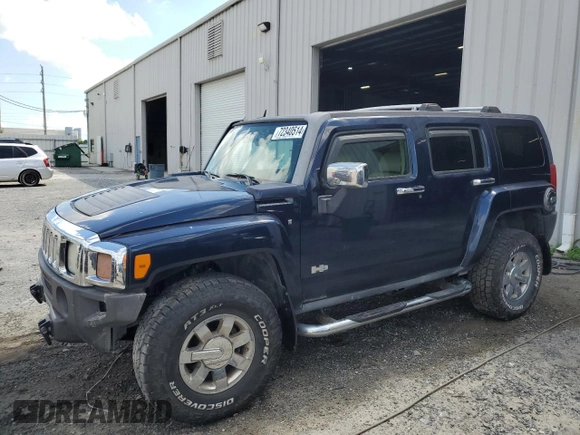 2007 Hummer H3 SUV with VIN 5GTDN13E178165852, listed as a Copart auction lot 72340514 with 241,269 mi miles and Salvage Title. Bid and sale history available at carsss.com. Image 1.