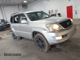 2008 Lexus GX 470 z VIN JTJBT20X180166657, wystawiony jako IAAI lot #42117465 z przebiegiem 254 651 mil mil oraz . Historia ofert i sprzedaży dostępna na DreamBid. Obrazek 1.
